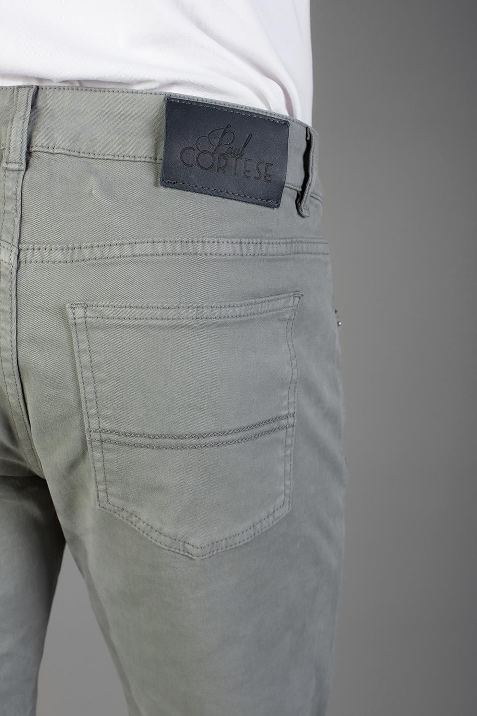 Gabardine 5 tasche Grey