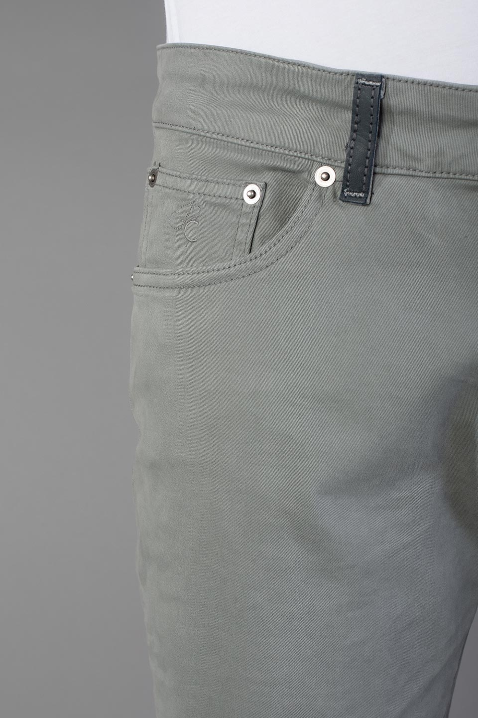 Gabardine 5 tasche Grey