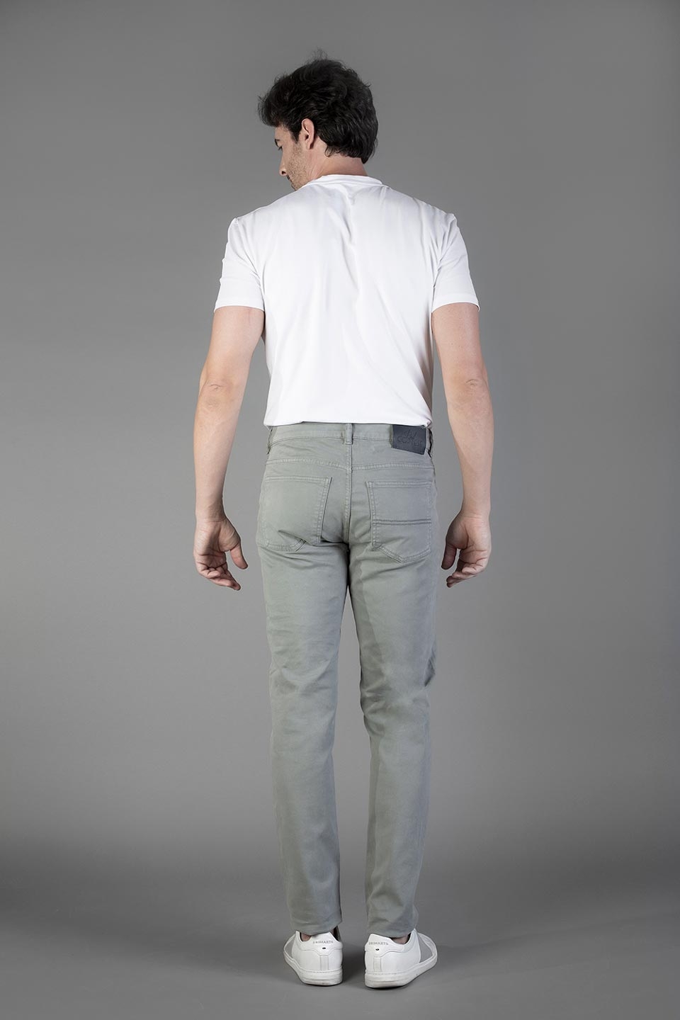 Gabardine 5 tasche Grey
